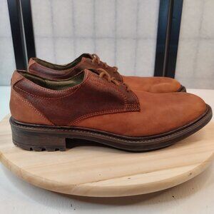 Josef Seibel Oscar 5 Derby Shoes Castagne Brown Two-Toned Leather Men EU 43 US 9